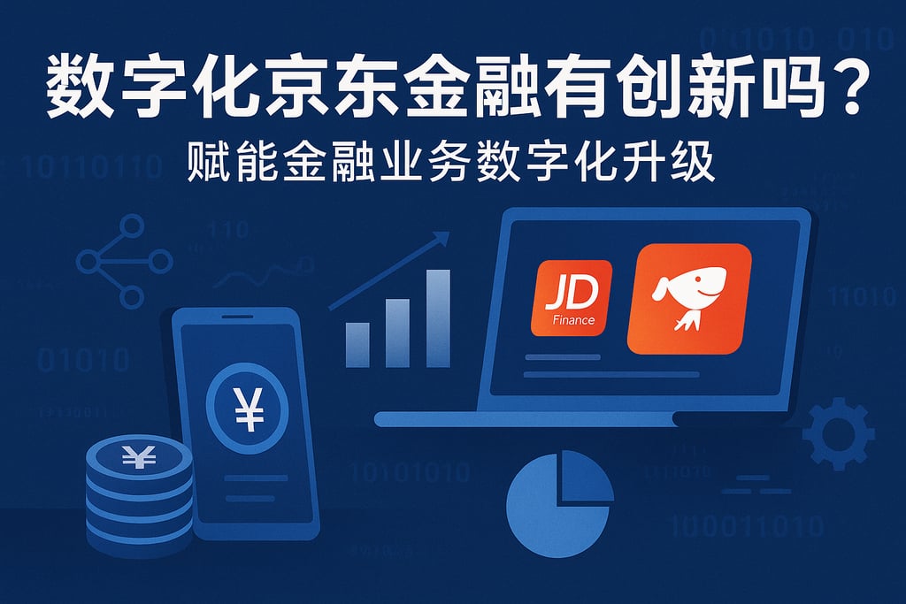 数字化京东金融有创新吗？赋能金融业务数字化升级