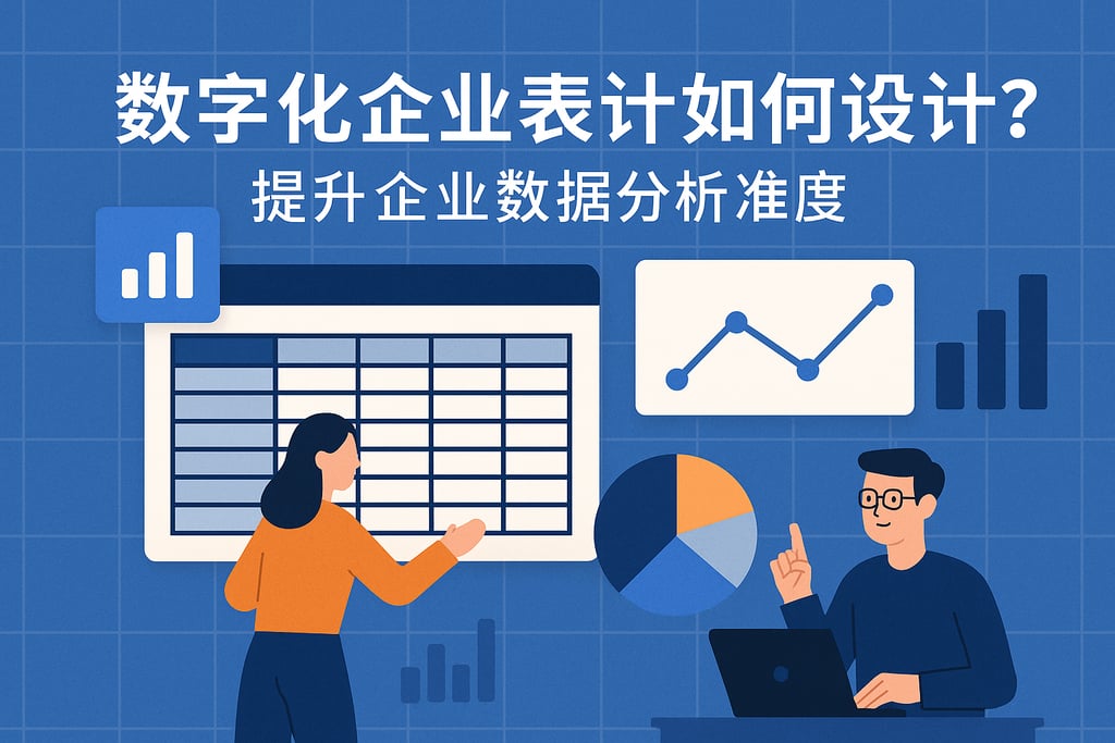 数字化企业统计表应该如何设计？提升企业数据分析精度