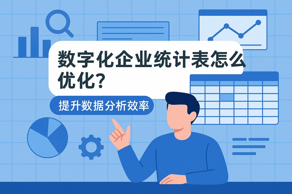 数字化企业统计表怎么优化？提升数据分析效率