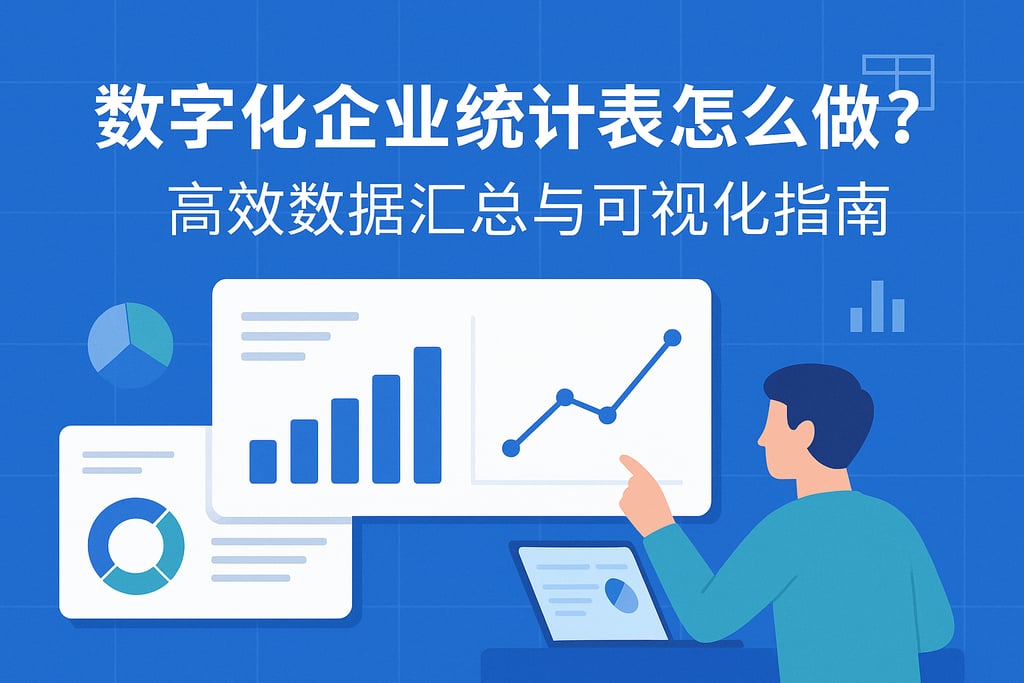 数字化企业统计表怎么做？高效数据汇总与可视化指南