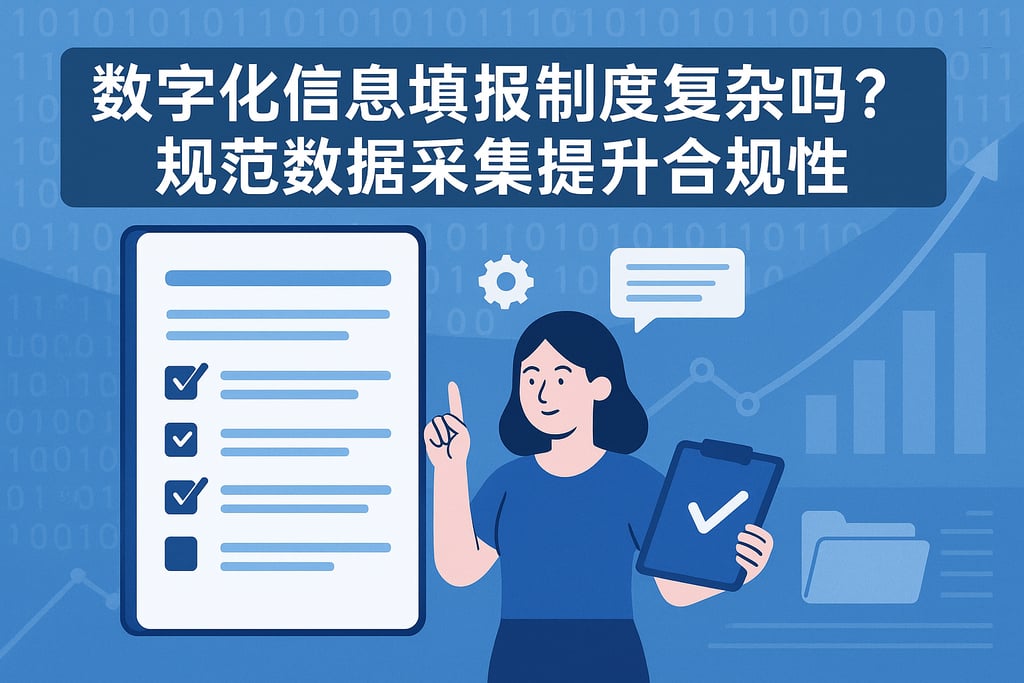 数字化信息填报制度复杂吗？规范数据采集提升合规性