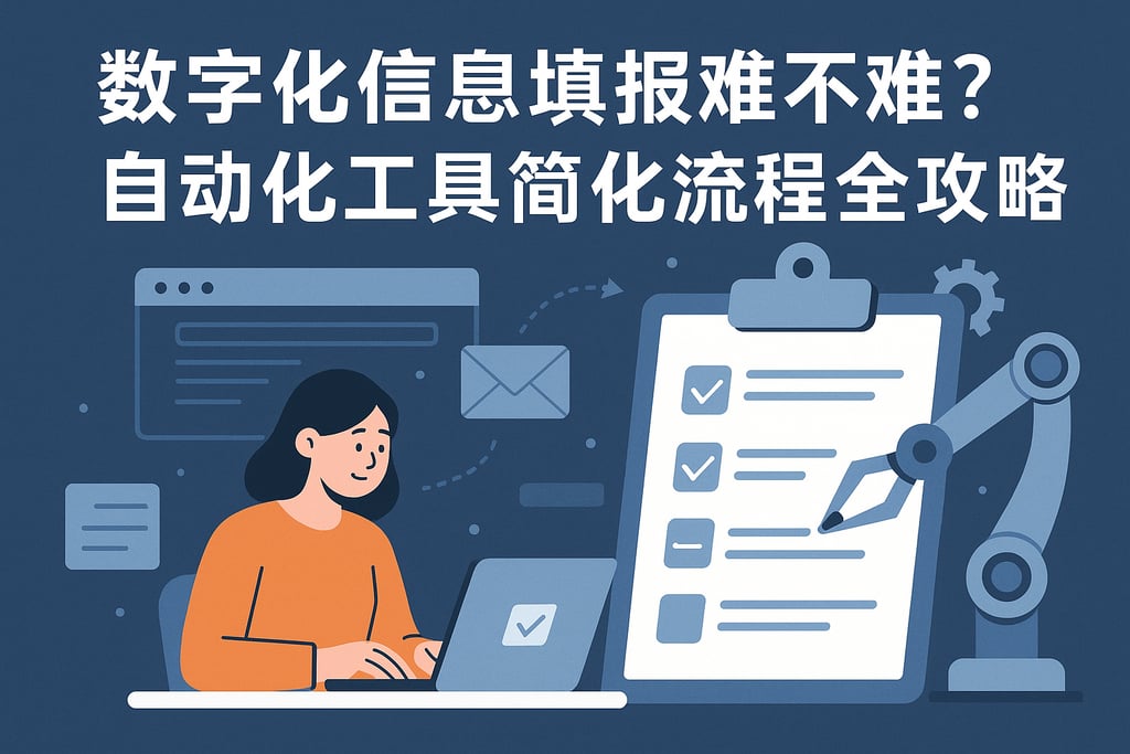 数字化信息填报难不难？自动化工具简化流程全攻略