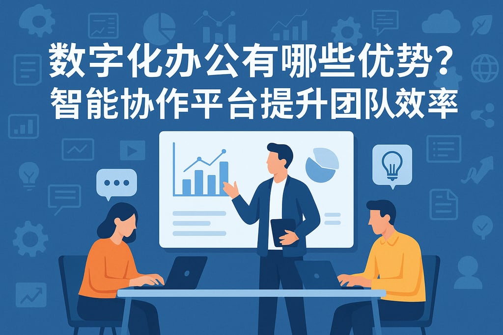 数字化办公有哪些优势？智能协作平台提升团队效率