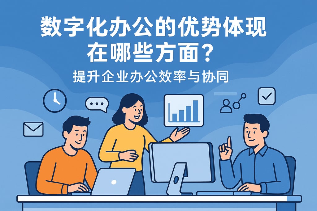 数字化办公的优势体现在哪些方面？提升企业办公效率与协同