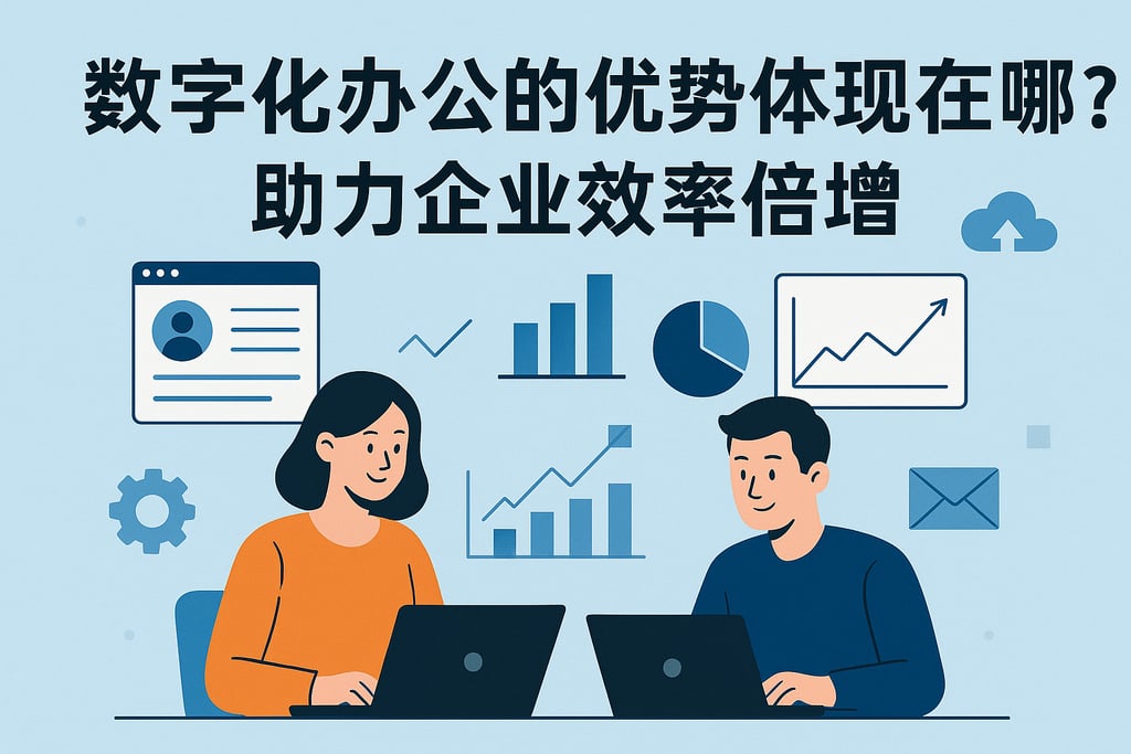 数字化办公的优势体现在哪？助力企业效率倍增
