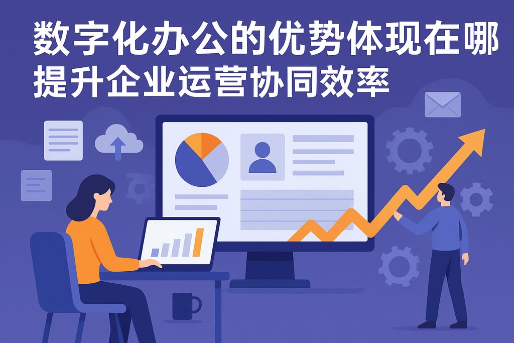 数字化办公的优势体现在哪？提升企业运营协同效率