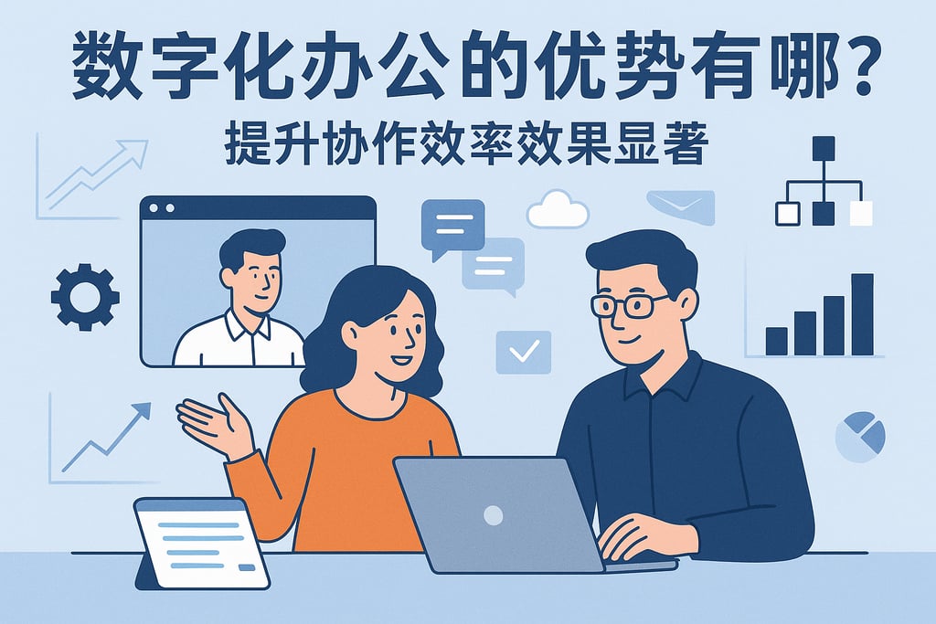 数字化办公的优势有哪些？提升协作效率效果显著