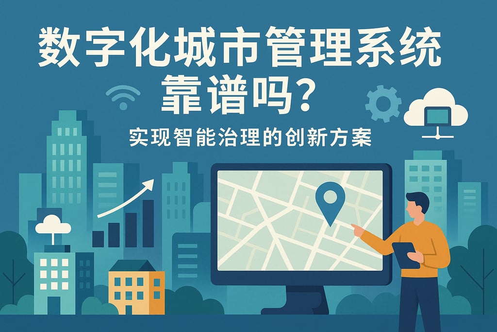 数字化城市管理系统靠谱吗？实现智能治理的创新方案