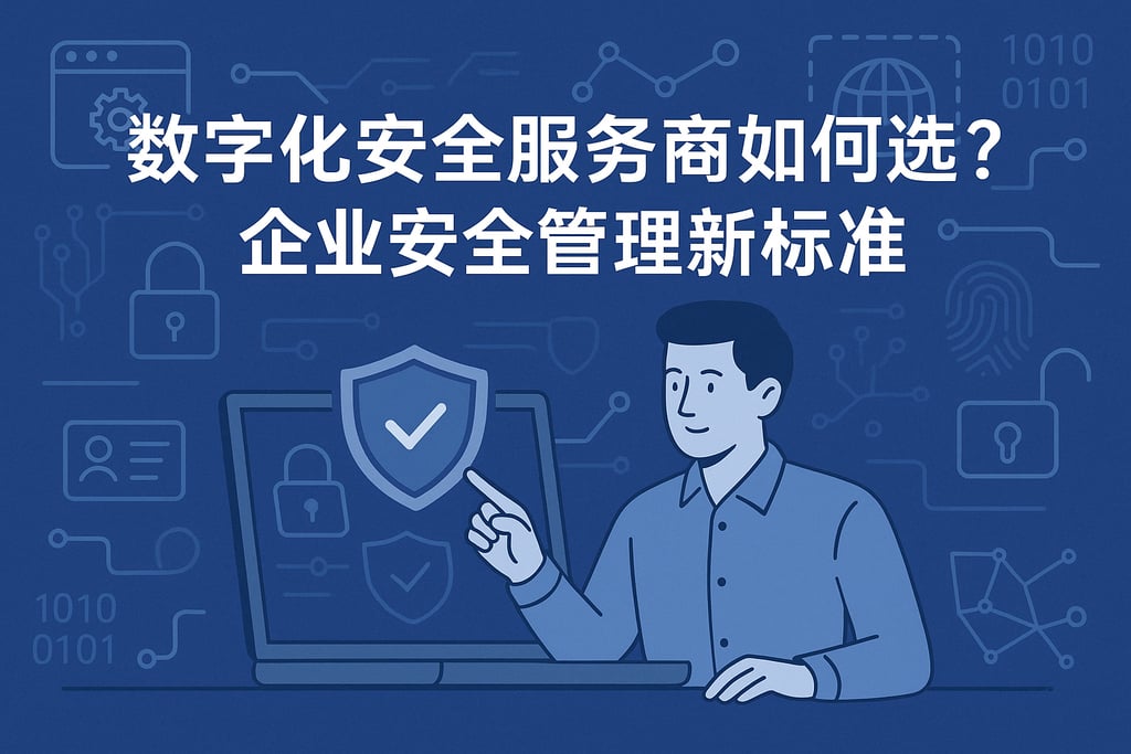 数字化安全服务商如何选？企业安全管理新标准