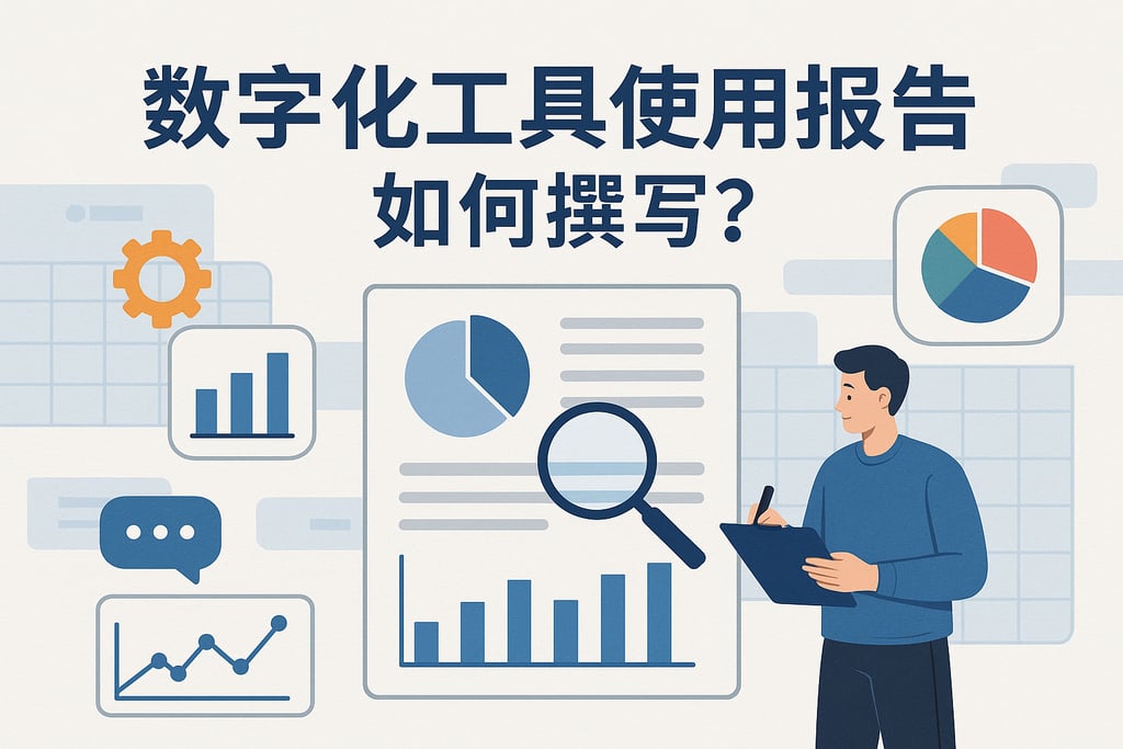 数字化工具使用报告如何撰写？总结应用成效与不足