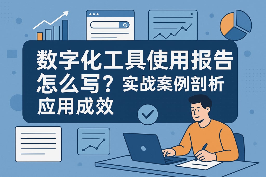 数字化工具使用报告怎么写？实战案例剖析应用成效