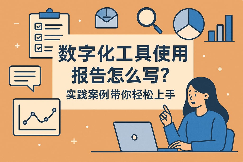 数字化工具使用报告怎么写？实践案例带你轻松上手