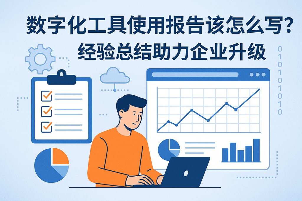 数字化工具使用报告该怎么写？经验总结助力企业升级