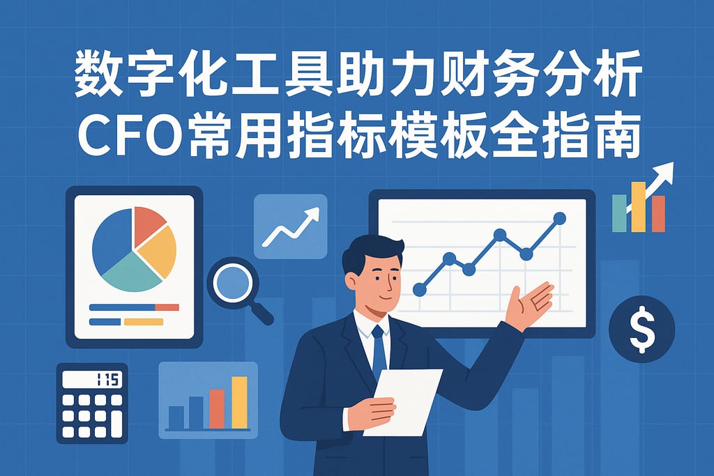 数字化工具助力财务分析吗？CFO常用指标模板全指南
