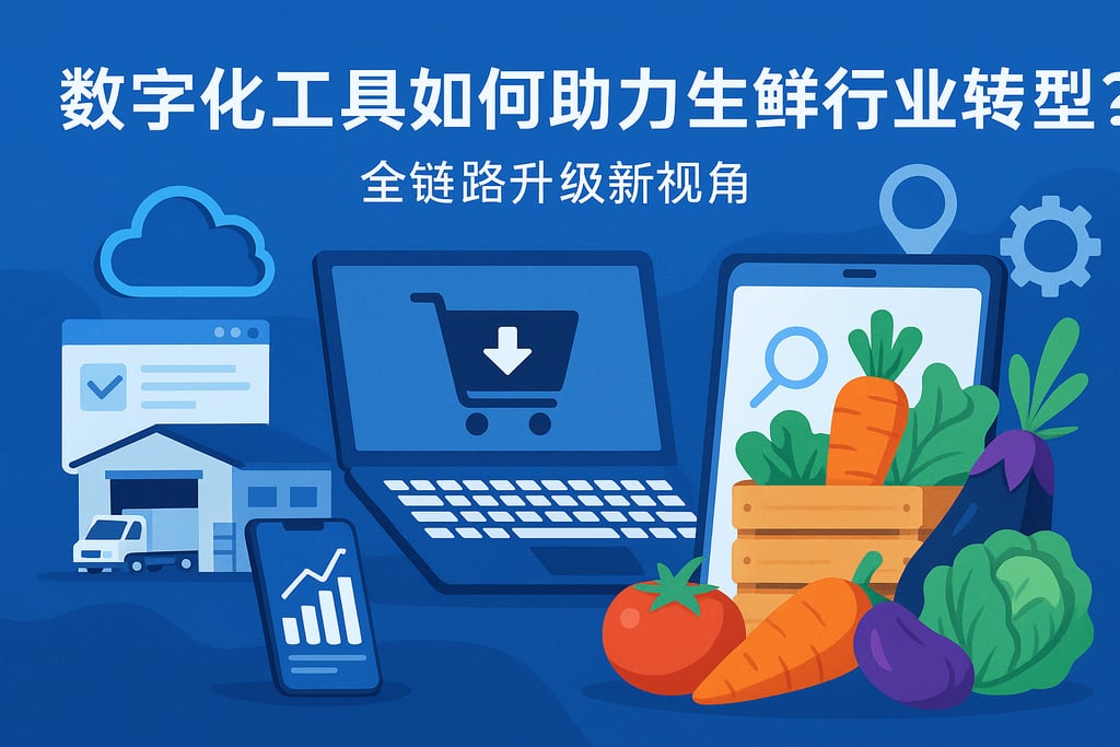 数字化工具如何助力生鲜行业转型？全链路升级新视角