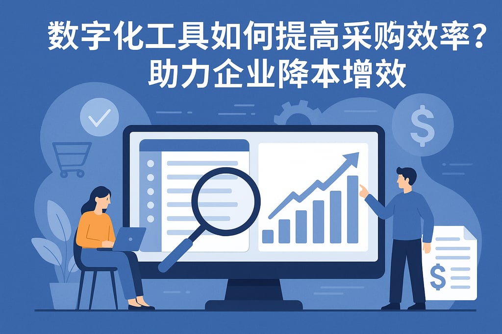 数字化工具如何提高采购效率？助力企业降本增效