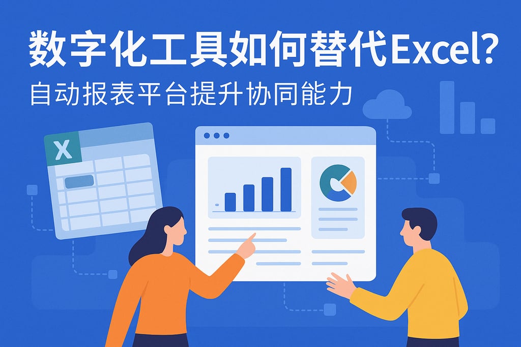 数字化工具如何替代Excel？自动报表平台提升协同能力