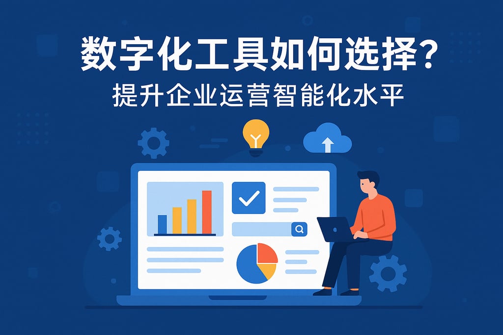 数字化工具如何选择？提升企业运营智能化水平