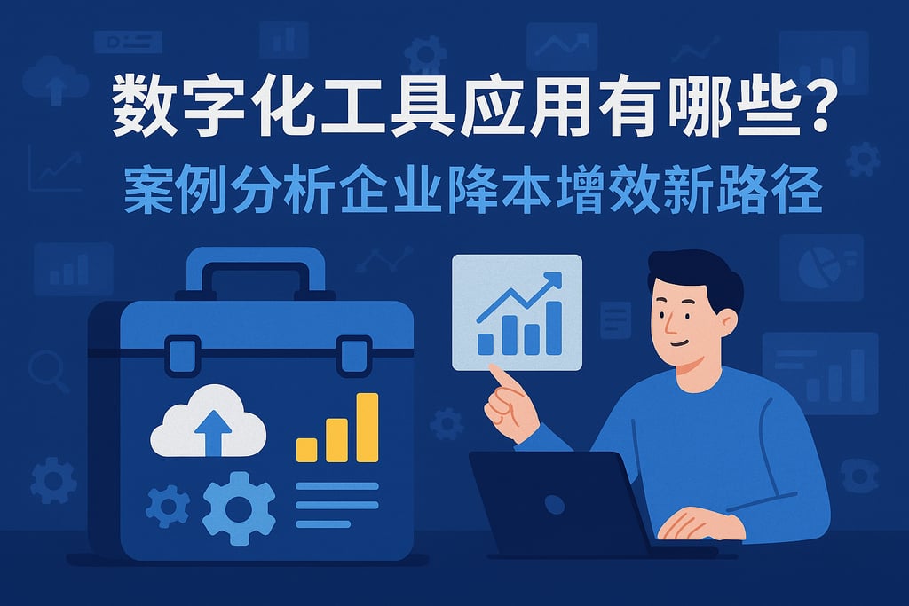 数字化工具应用有哪些？案例分析企业降本增效新路径