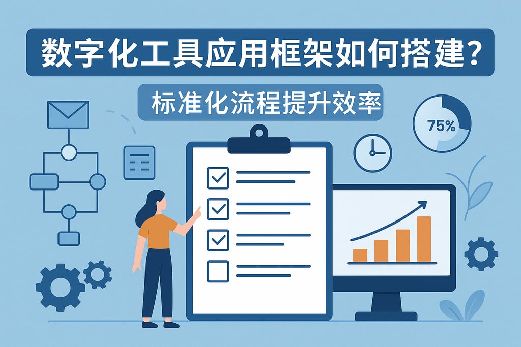 数字化工具应用框架如何搭建？标准化流程提升效率