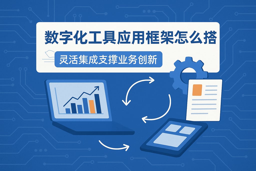 数字化工具应用框架怎么搭？灵活集成支撑业务创新