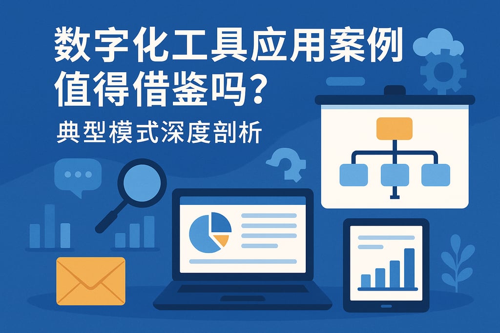 数字化工具应用案例值得借鉴吗？典型模式深度剖析
