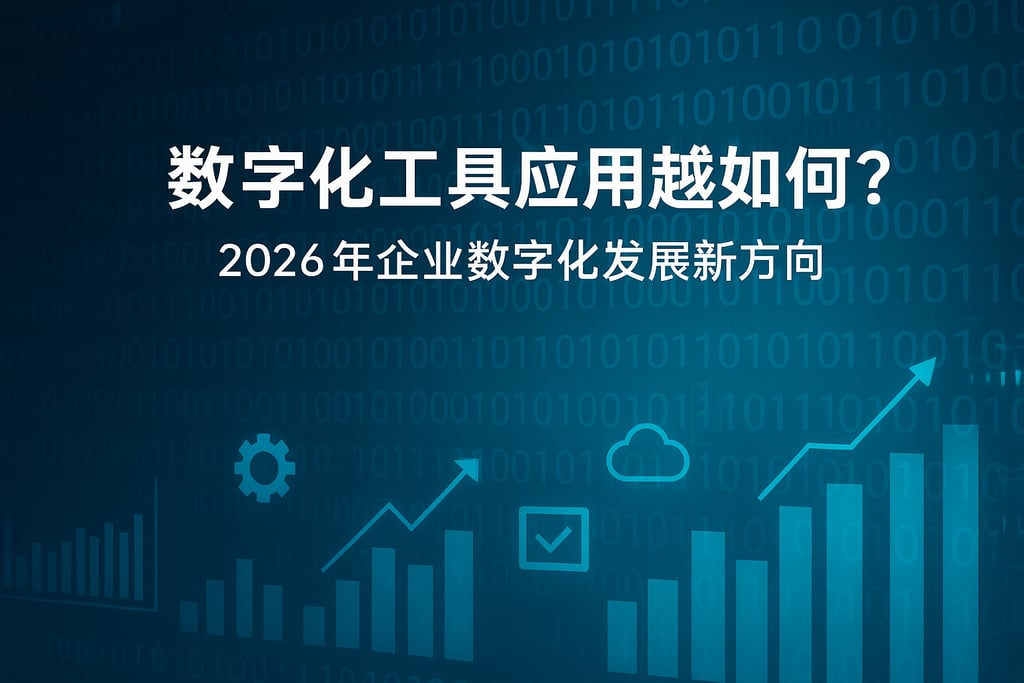 数字化工具应用趋势如何？2026年企业数字化发展新方向