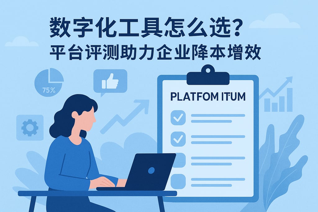 数字化工具怎么选？平台评测助力企业降本增效