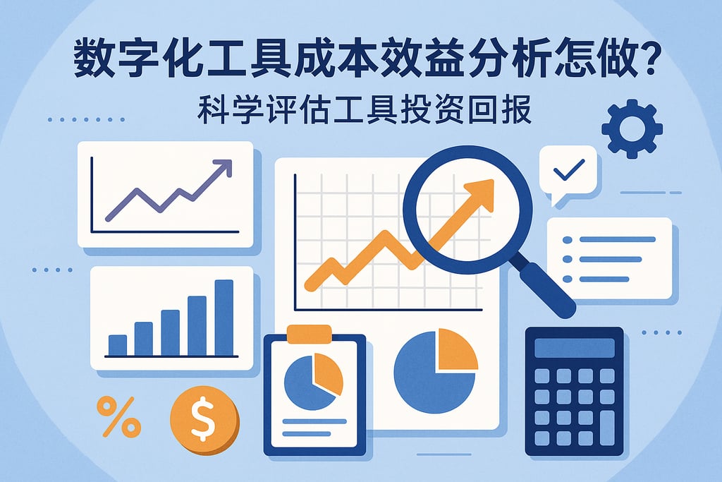 数字化工具成本效益分析怎么做？科学评估工具投资回报