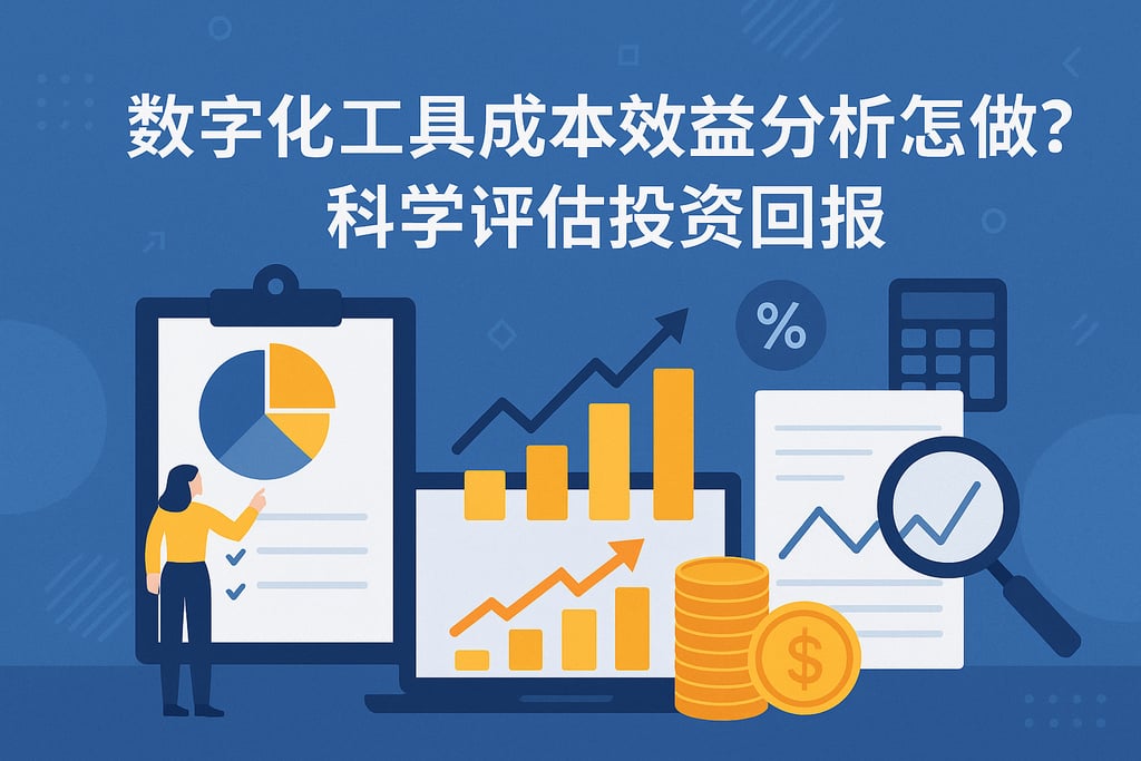 数字化工具成本效益分析怎么做？科学评估投资回报