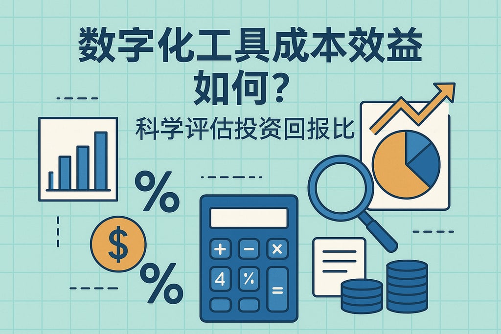 数字化工具成本效益如何？科学评估投资回报比