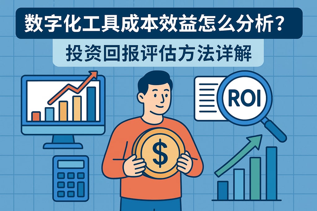 数字化工具成本效益怎么分析？投资回报评估方法详解