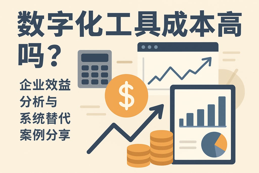 数字化工具成本高吗？企业效益分析与系统替代案例分享