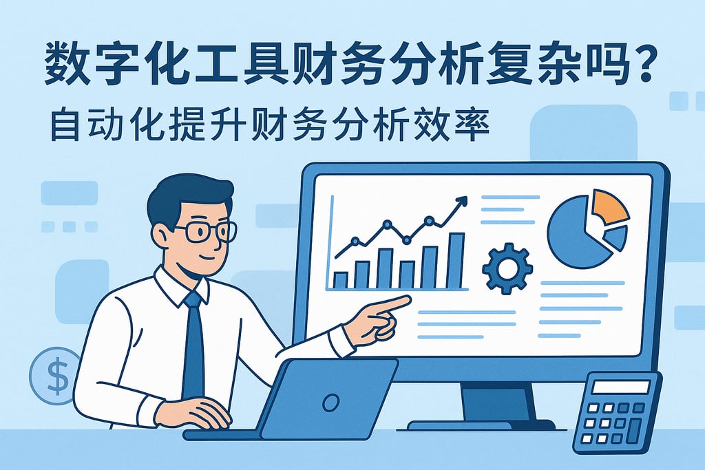 数字化工具财务分析复杂吗？自动化提升财务分析效率