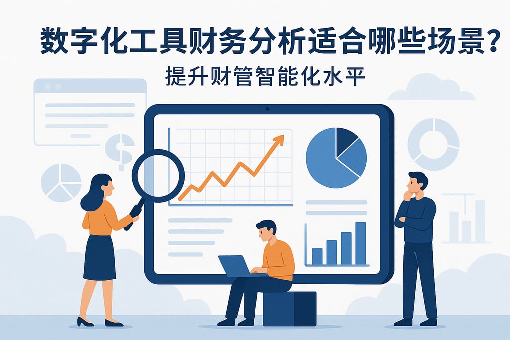 数字化工具财务分析适合哪些场景？提升财管智能化水平