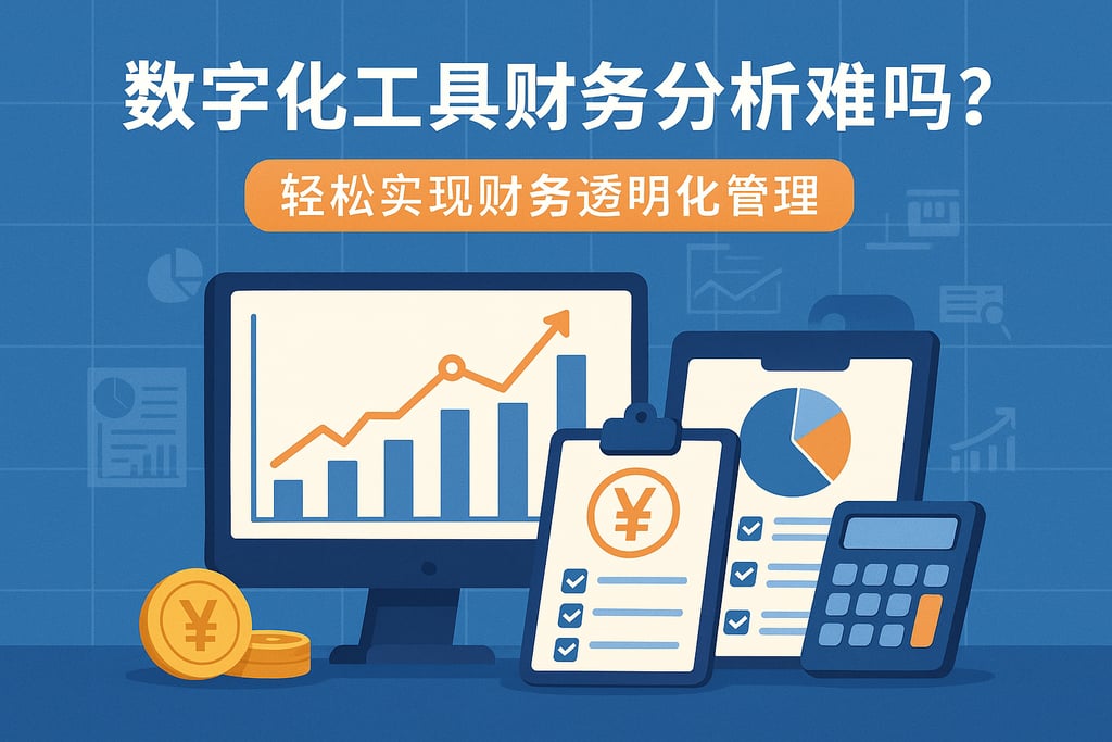 数字化工具财务分析难吗？轻松实现财务透明化管理