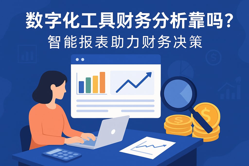 数字化工具财务分析靠谱吗？智能报表助力财务决策