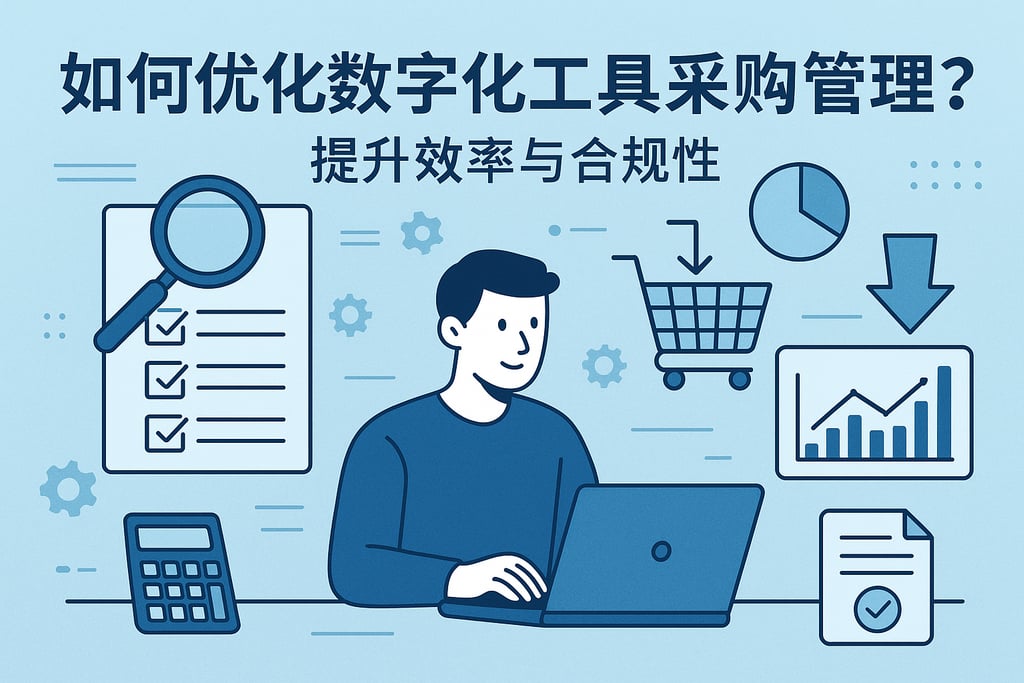 数字化工具采购管理如何优化？提升效率与合规性