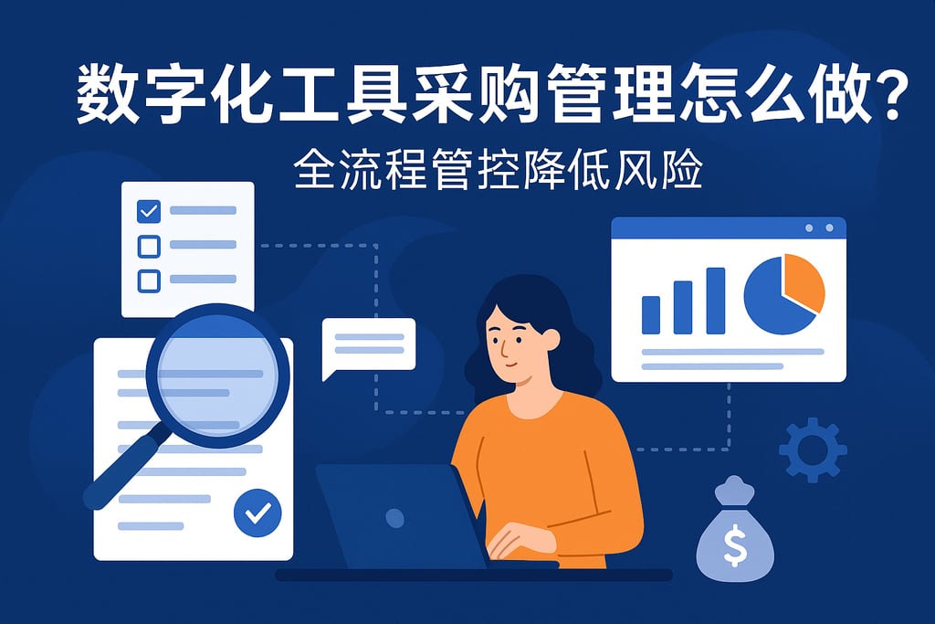 数字化工具采购管理怎么做？全流程管控降低风险
