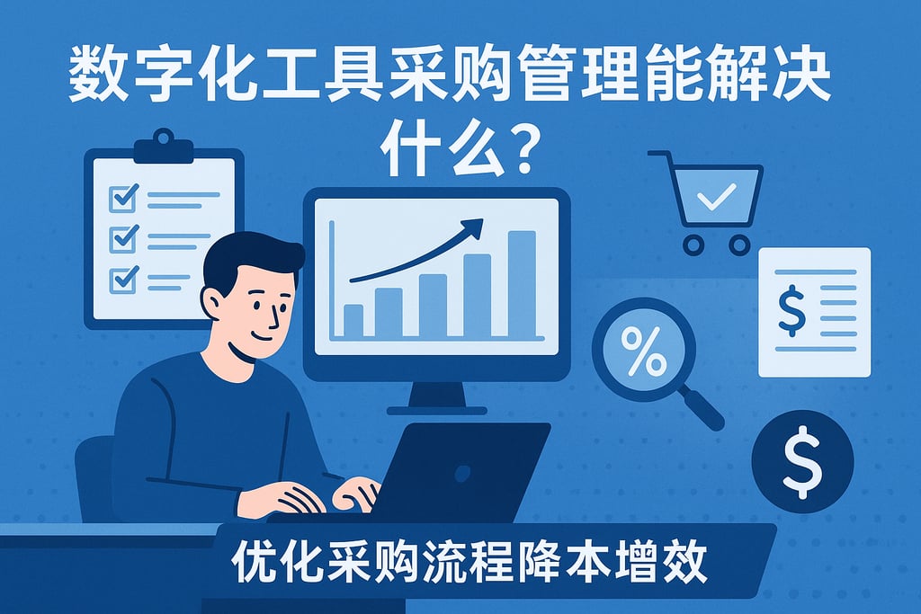 数字化工具采购管理能解决什么？优化采购流程降本增效