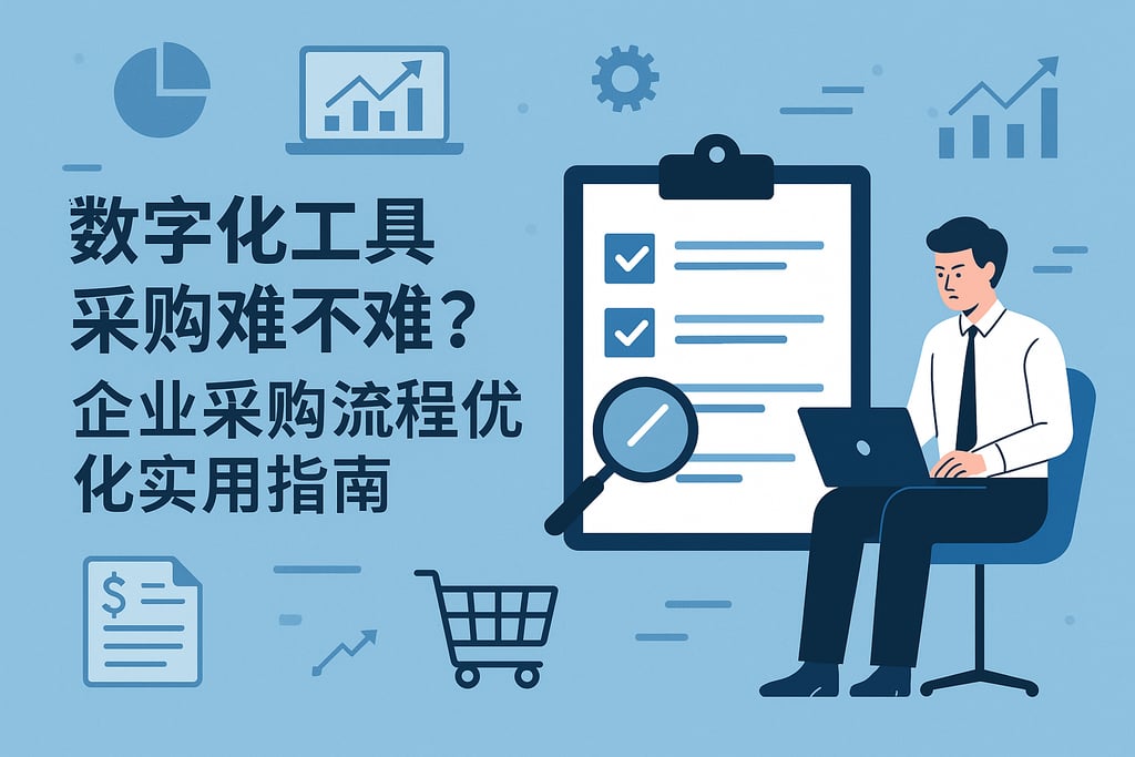 数字化工具采购难不难？企业采购流程优化实用指南