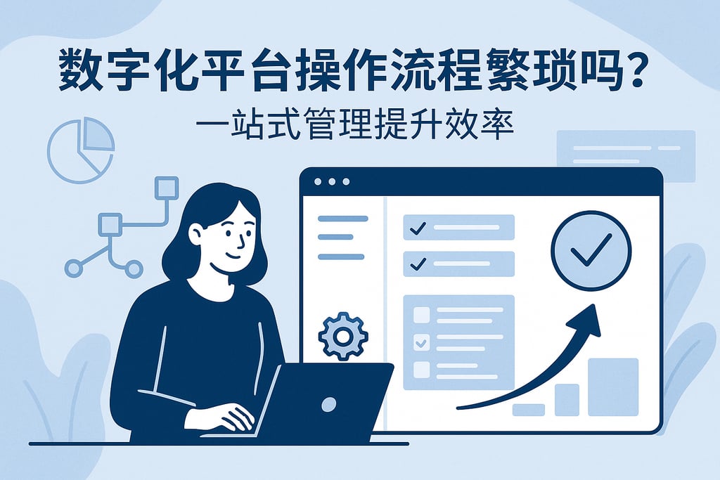 数字化平台操作流程繁琐吗？一站式管理提升效率