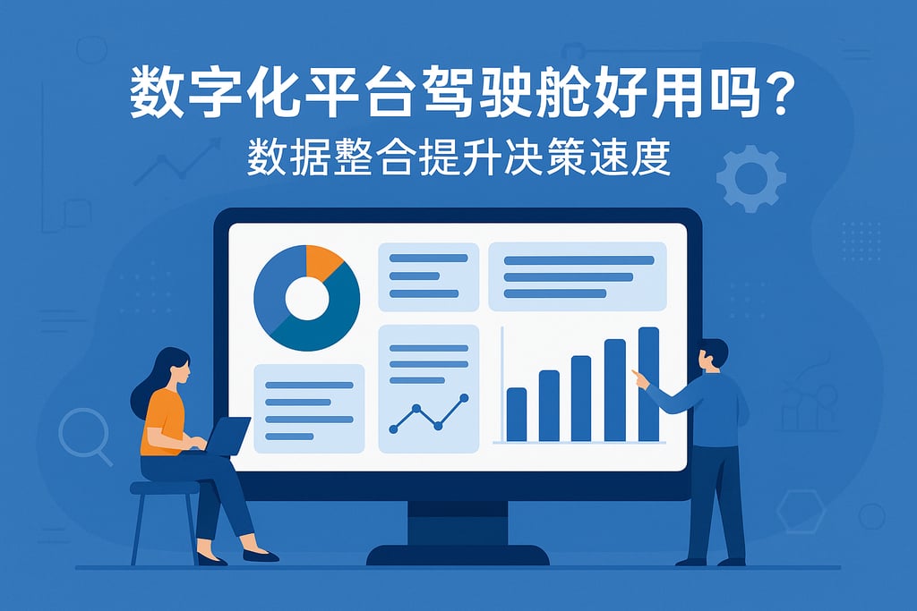 数字化平台驾驶舱好用吗？数据整合提升决策速度