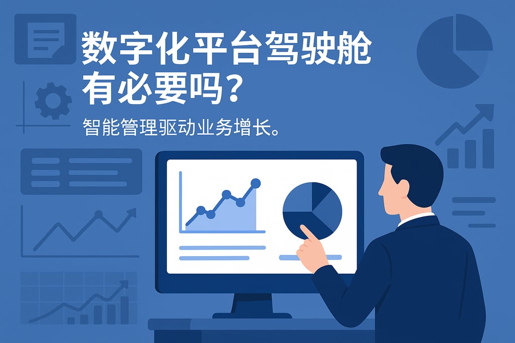 数字化平台驾驶舱有必要吗？智能管理驱动业务增长。