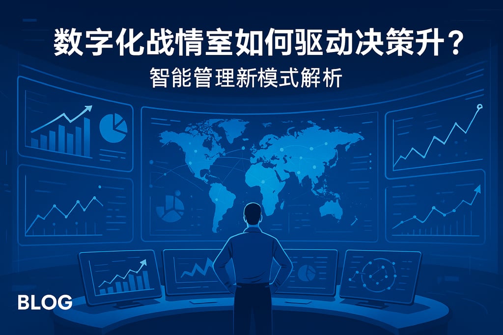 数字化战情室如何驱动决策升级？智能管理新模式解析