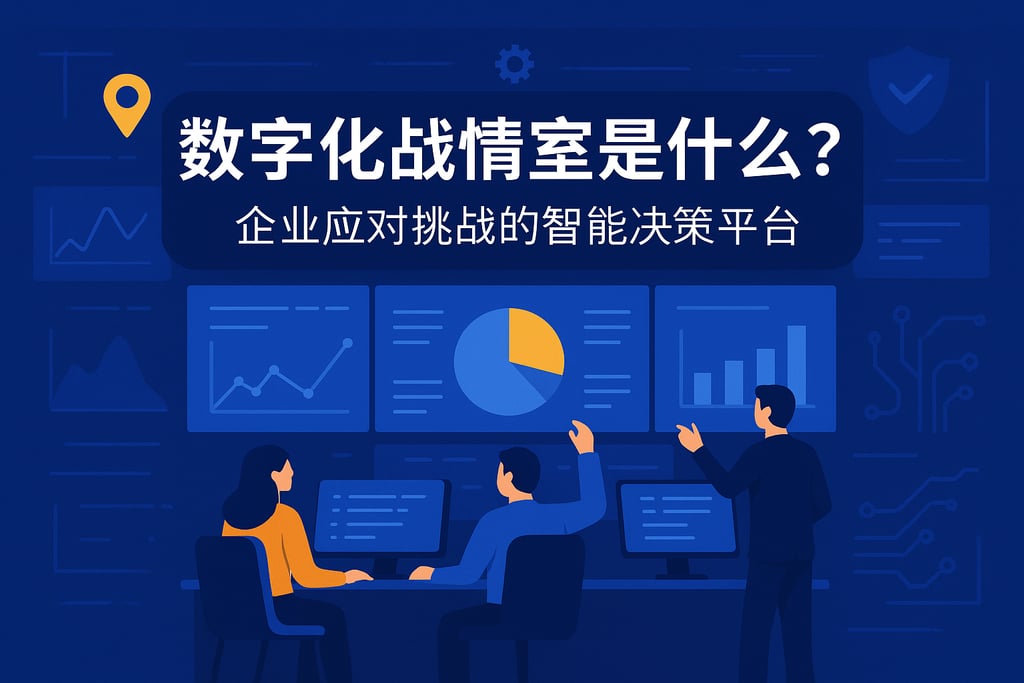 数字化战情室是什么？企业应对挑战的智能决策平台