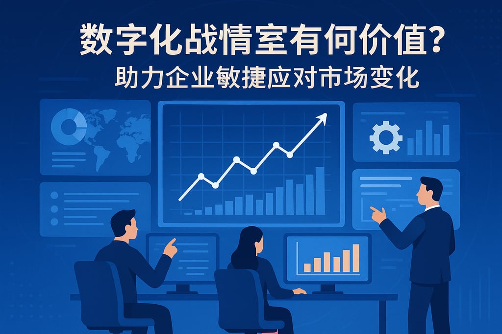 数字化战情室有何价值？助力企业敏捷应对市场变化