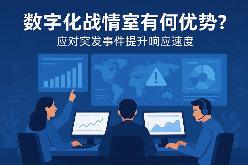 数字化战情室有何优势？应对突发事件提升响应速度