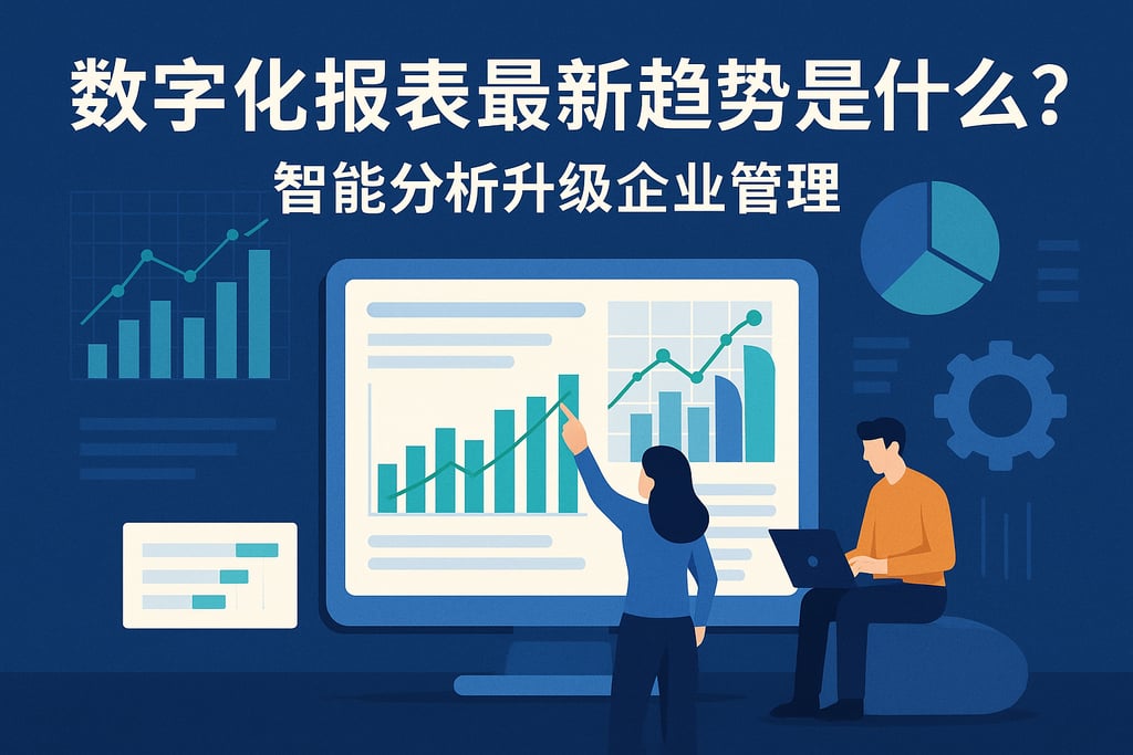 数字化报表最新趋势是什么？智能分析升级企业管理