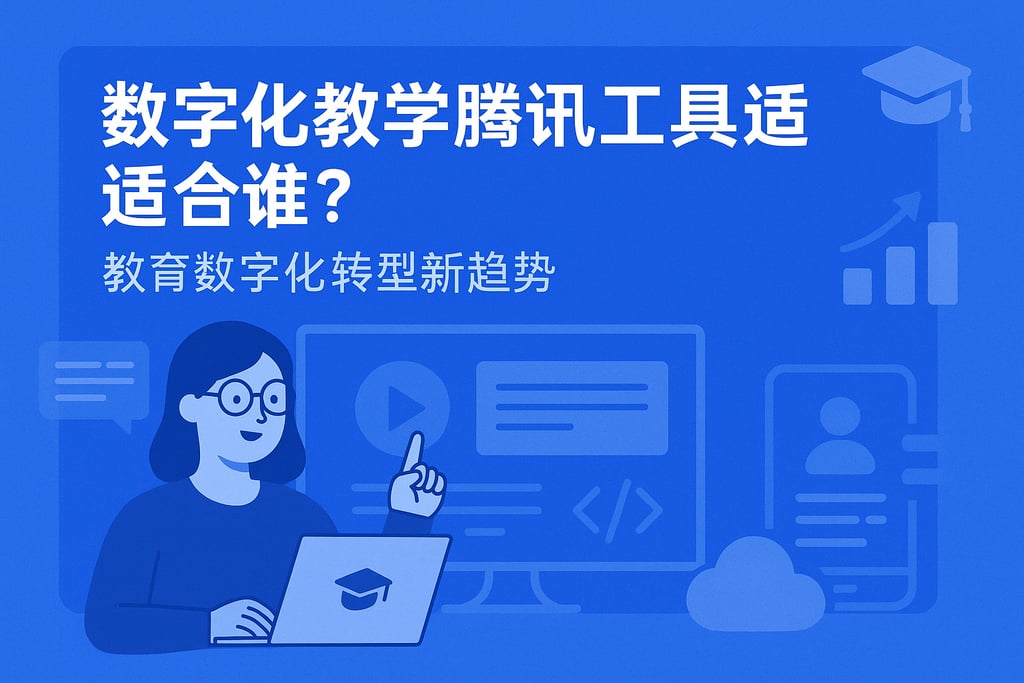 数字化教学腾讯工具适合谁？教育数字化转型新趋势